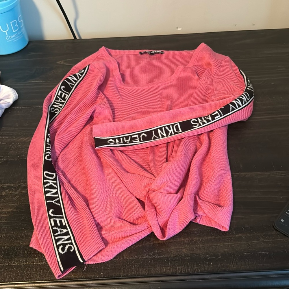 Pink long sleeve shirt